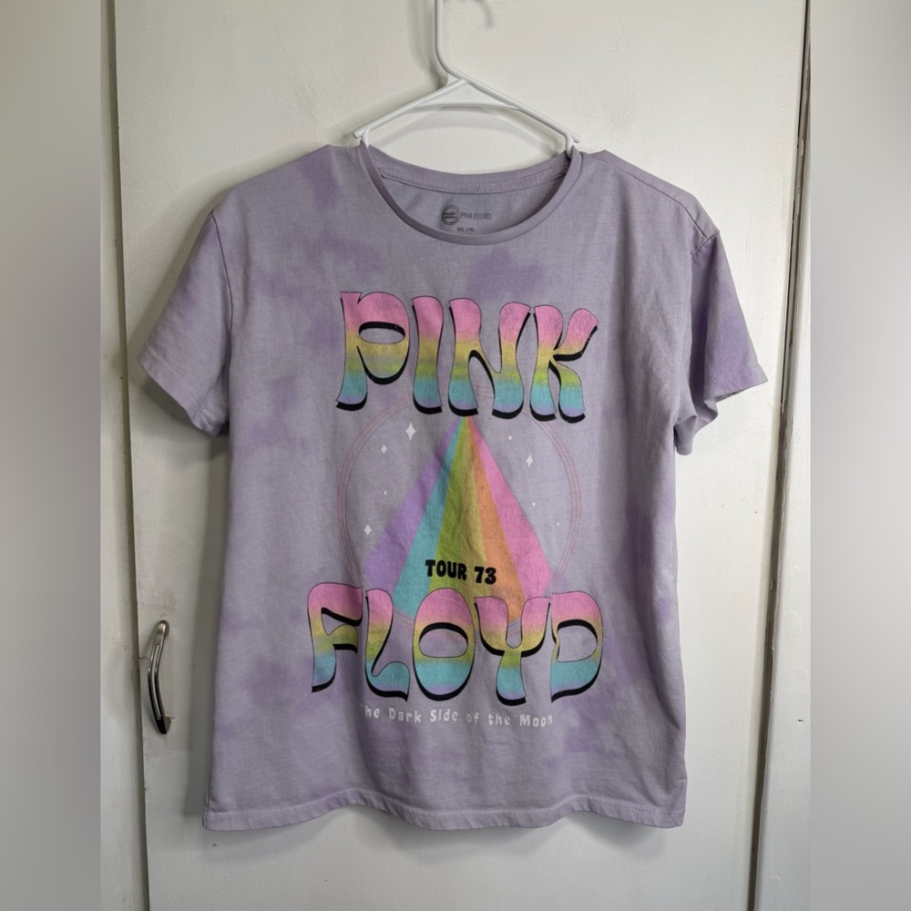 Wonder Nation Pink Floyd Tie Dye Graphic Tee